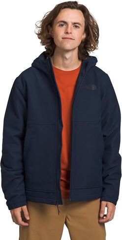 The North Face Mens Camden Thermal Hoodie, XL, Summit Navy Dark Heather in Saudi Arabia
