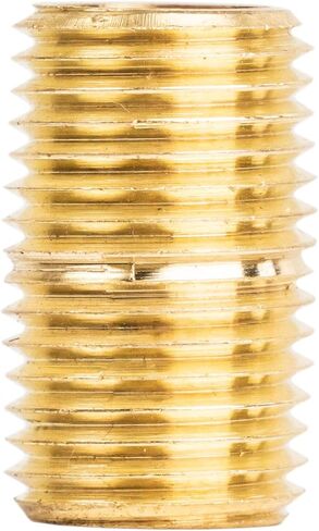 1/4" NPT X Male Close Pipe Nipples Threaded Brass Fitting Pipe Connectors 5 Pack in Saudi Arabia