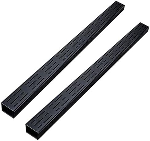 Heavy Duty 2 Pack Trench Drain Grate System, 15x4cm Storm Water Drainage Channel, Easy Assembly & Connectable Floor Ground Grate for Efficient Drainage Solutions in Saudi Arabia