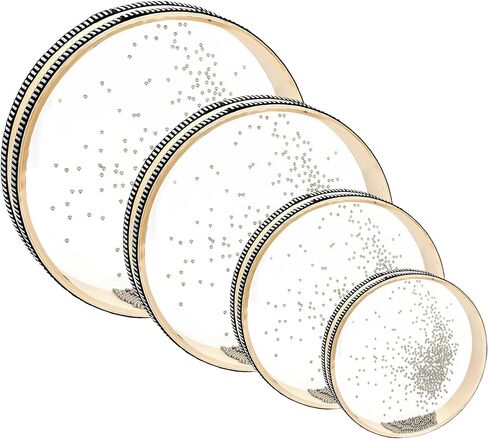 4 pack White Ocean Drums Set - Wave Bead Sea Drums,6/8/10/12 inch Healing Musical Instrument for Home,Classroom and Stress Relief in Saudi Arabia