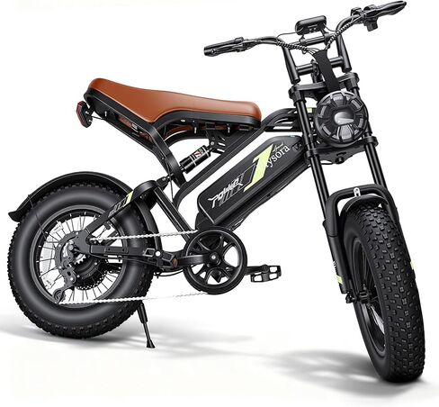 1000W Electric Bike for Adults,48V 15.6Ah e Bikes for Adults Electric,28MPH Top Speed,24-50 Mile Range,16"x4" Fat Tire Ebikes,Double Shock Absorber,Dual Disc Brakes,UL TUV Certified in Saudi Arabia