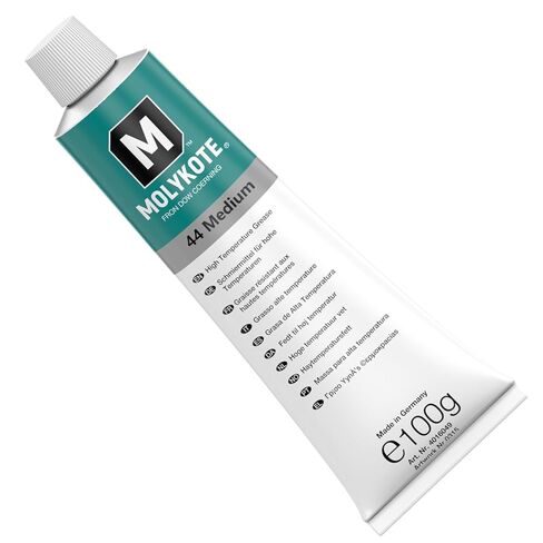 Molykote 44 متوسط ​​100 جرام شحم تشحيم 44 متر درجة حرارة عالية محامل تشحيم أختام وحلقات دائرية كابلات التحكم البلاستيكية تقلل من التآكل مقاومة الحرارة أوف وايت تقلل من التآكل in Kuwait