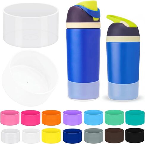 قطعتان من أحذية الحماية من السيليكون المتوافقة مع أطفال أوالا بوزن 16 أونصة و14 أونصة، ملحقات لوزن 12 أونصة - مضادة للانزلاق، مقاومة للخدش، مناسبة للمدرسة، في الهواء الطلق، سهلة الإمساك in Kuwait