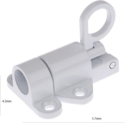 Latch Lock Aluminum Alloy Door Latch Lock Window Gate Pull Ring Spring Bounce Latch Lock in Saudi Arabia