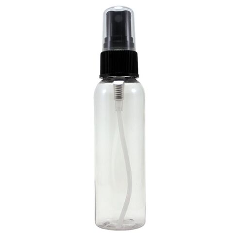 GreenHealth 8 fl oz Clear Plastic Bottle with Black Cap (12 Pack) in Saudi Arabia