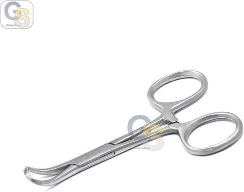 6 Pieces Backhaus Towel Clamps 3.5" Economy Grade Stainless Steel by G.S Online in Saudi Arabia