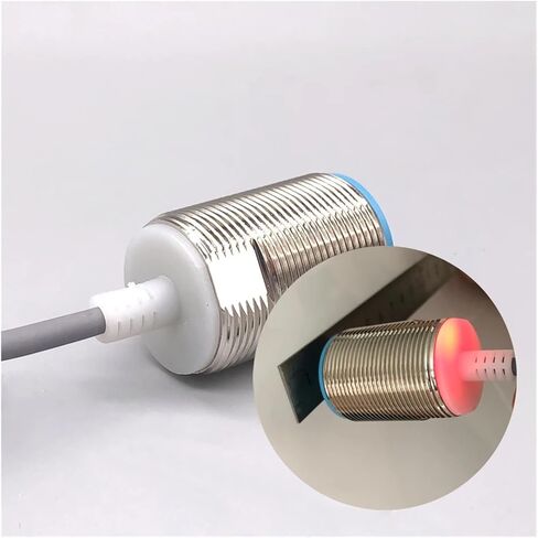 IP68 Inductive Proximity Sensor Switch PLC Intelligent Automatic Proximity Detection NPN PNP DC 12V 24V LM30 M30 10mm 15mm(15mm -Non-Flush,LM30-PNP NC) in Saudi Arabia