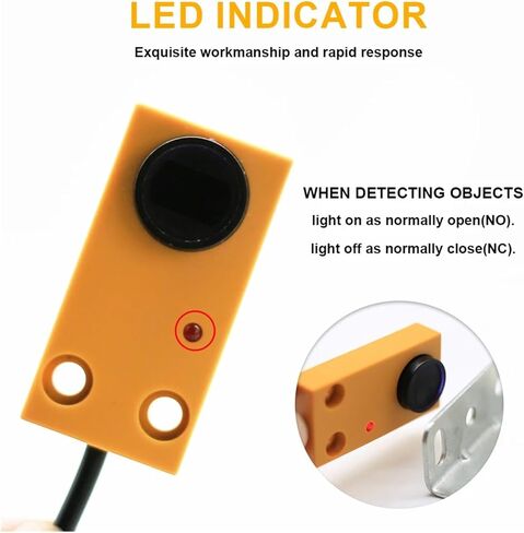 التبديل الكهروضوئي التعريفي بالأشعة تحت الحمراء E3F-DS30F1 مستشعر انعكاس القرب المنتشر NPN مفتوح عادة بثلاثة أسلاك 24 فولت (1-5 سم، PNP NC) in Kuwait