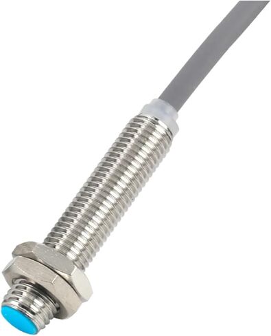 IP68 3-Wire M8 مفتاح القرب الاستقرائي حماية دائرة الاستجابة السريعة 65 مستشعر الإسكان النحاسي LM08 (1.5 مم - فلوش، LM08-40MM-NPN NC) in Kuwait