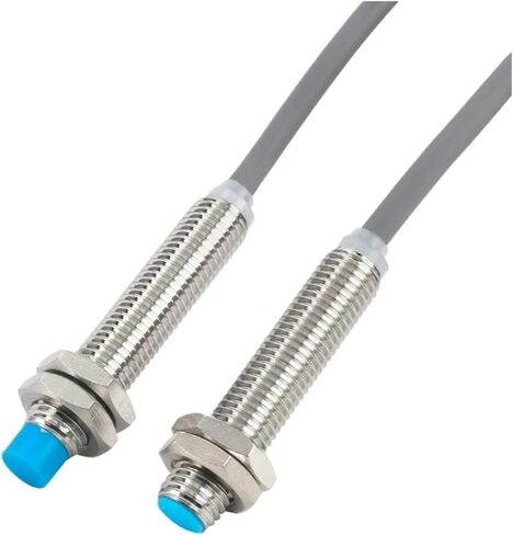 IP68 3-Wire M8 مفتاح القرب الحثي حماية دائرة الاستجابة السريعة 65 مستشعر الإسكان النحاسي LM08 (2 مم - غير متدفق، LM08-NPN NC) in Kuwait