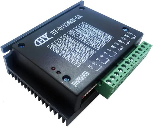 TB6600 5A السائر سائق نيما 17 نيما 23 تحكم tb6600 محاور واحدة مرحلتين محرك متدرج هجين ل in Kuwait