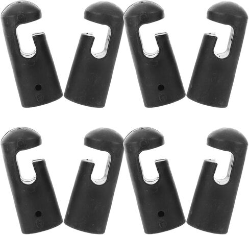 8 قطع من أغطية عمود الترامبولين البديلة من DOITOOL، أغطية بلاستيكية لأعمدة شبكة الأمان تناسب أنابيب بقطر 1.18 سم، ملحقات الترامبولين لتثبيت الشبكة الآمنة in Kuwait