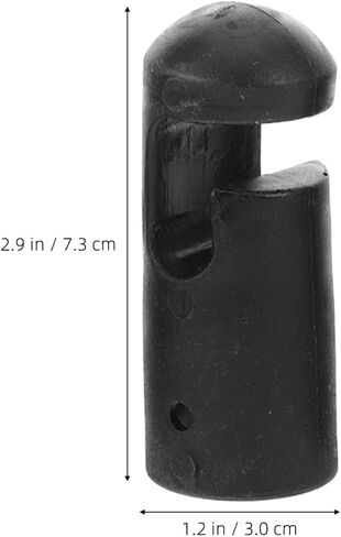 8 قطع من أغطية عمود الترامبولين البديلة من DOITOOL، أغطية بلاستيكية لأعمدة شبكة الأمان تناسب أنابيب بقطر 1.18 سم، ملحقات الترامبولين لتثبيت الشبكة الآمنة in Kuwait