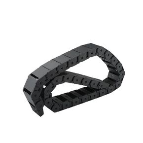 1M Open Drag Chain Bridge 15x20 15x30 Cable Drag Chain Transfer Carrier Plastic Drag Wire for Router(46mm,15x20 mm) in Kuwait