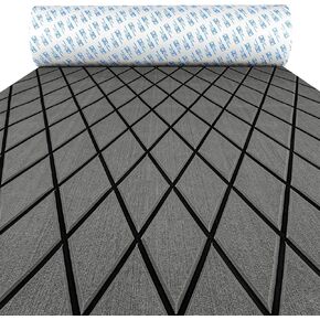 OCEANBROAD أرضيات قارب بنمط ماسي ذاتية اللصق من إسفنج EVA للتزيين البحري ورقة غير قابلة للانزلاق للقوارب in Kuwait