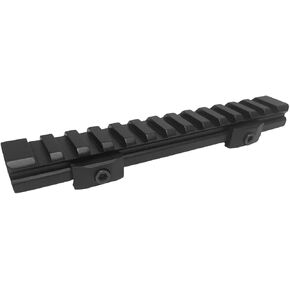 TPO 13-Slot Picatinny Rail Riser Mount (0.5"/0.83"/1" Height), 5.7" See-Thru Picatinny Riser Mount for Red Dots, Scopes, Optics, Flashlights in Kuwait