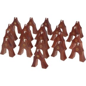 مجموعة BESTYASH الكاملة المكونة من 1-21 سلسلة من ملحقات جسر Guzheng الخشبي مع مخطط وممارسة جسر Guzheng in Kuwait