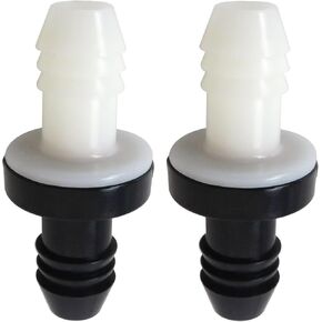 2-Pack مضمنة فراغ الشائكة صمام فحص اتجاه واحد، 3/8 "10 مم الفرامل الداعم ABS المكونات في صمام عدم العودة للوقود الغاز الهواء السائل بواسطة YTXXDEUS in Kuwait