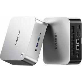 AOOSTAR MACO AMD R7 6850H Mini PC (8C/16T 4.70Ghz) with LPDDR5 6400Mhz 24GB RAM Without SSD/OS,3 *M.2 Slots; Dual 2.5G LAN; LAN Dual USB4; Supports Quad-Screen Display in Kuwait