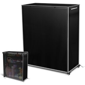 غطاء منظم للمعدات الرياضية للجراج، حماية من جميع الأحوال الجوية لتخزين المرآب والمعدات الرياضية - 91.44 سم طولًا × 45.72 سم عرضًا × 114.36 سم ارتفاعًا (الغطاء فقط) in Kuwait