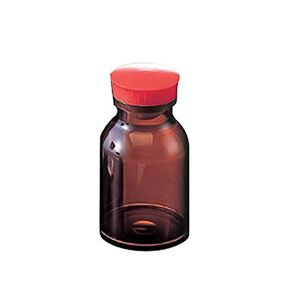 Powdered Medicine Bottle 300mL Brown red Cap in Kuwait