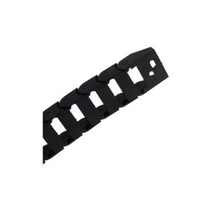 10 X 20mm L1000mm 7x15/10x10/10x15Cable Drag Chain Wire Carrier with End Connectors for Router Machine Tools/Fully Enclosed 1M(15x15mm) in Saudi Arabia
