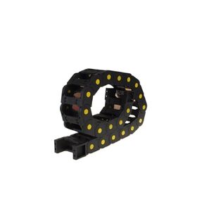 1M Length Black Nylon Cable Carrier Drag Chain 20x75/100/125 mm Bridge-Type/Full-Closed(75mm Full-Closed,20x125 mm) in Kuwait