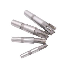 MT2 MT3 20/25/30/35/40/50mm Steel Insert Carbide Straight Edge milling Cutter End Mill with Taper Shank with Welding 1PCS(D40xH25-6T-MT4) in Kuwait