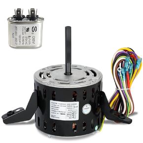 60L21 Furnace Blower Motor – Replacement for Lennox 60L21, 60L2101, 29W71, 21W85 – 1/3 HP 115V 1075 RPM Furnace Motor – Compatible with Armstrong, Ducane, Allied, Concord, US Motors K55HXHFZ-8638 in Kuwait