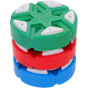 Toddmomy 3pcs Inline Roller Hockey Pucks: Street Hockey Puck for Training and Practice Smooth Riding - Driveway Roller Ball - Outdoor Sports Accessories in Kuwait