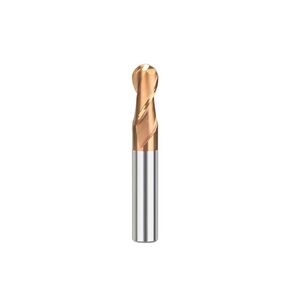 1pcs Ball Nose End Mill 2-Flute CNC Router Engraver Carving Bits R0.5-R8.0 Carbide Milling Cutter TiCN Coated Router Bit in Saudi Arabia
