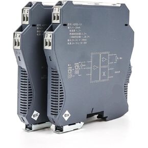 1pcs 18-32VDC Power Isolating Transmitter 0-20ma Analog Input Output galvanic Isolation 24vdc Power Supply 4-20ma Isolator(0-20mA in and Out) in Saudi Arabia