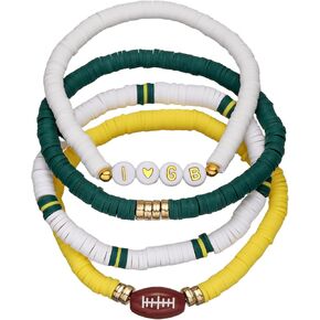 أساور كرة القدم، مجوهرات مستوحاة من أفكار هدايا Game Day Merch GB للرجال والنساء، ملابس مشجعي كرة القدم in Kuwait