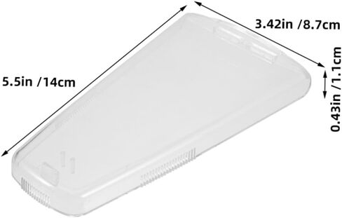 Kisangel 2 Pcs Piano Metronome Cover: Transparent Lightweight And Portable Protector For Music And Performances in Saudi Arabia
