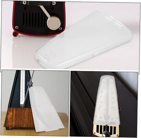Kisangel 2 Pcs Piano Metronome Cover: Transparent Lightweight And Portable Protector For Music And Performances in Saudi Arabia