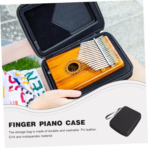 GALPADA Practical EVA Kalimba Bag Portable Thumb Piano Holder Adjustable Strap for Kalimba Storage and Most Thumb Pianos in Saudi Arabia