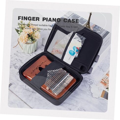 GALPADA Practical EVA Kalimba Bag Portable Thumb Piano Holder Adjustable Strap for Kalimba Storage and Most Thumb Pianos in Saudi Arabia