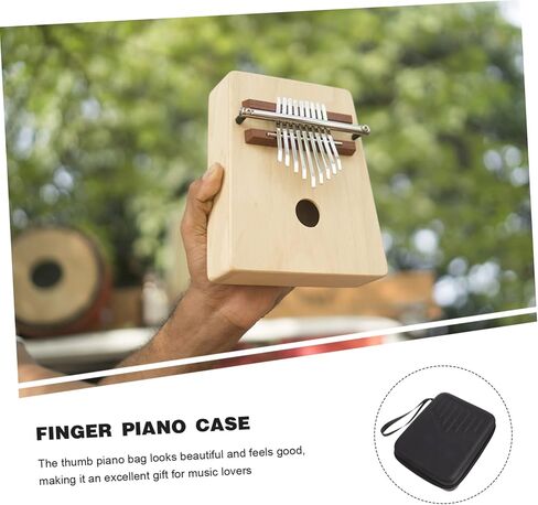 GALPADA Practical EVA Kalimba Bag Portable Thumb Piano Holder Adjustable Strap for Kalimba Storage and Most Thumb Pianos in Saudi Arabia