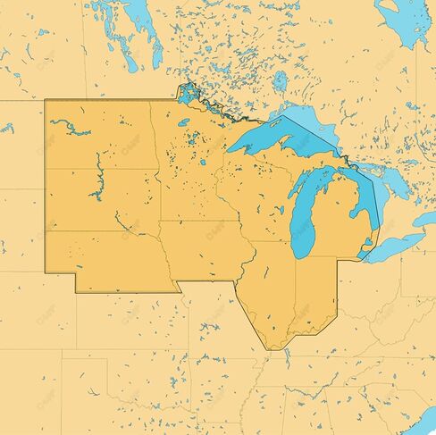 C-MAP Reveal Coastal - Nova Scotia to Chesapeake Bay, Map Card for Marine GPS Navigation in Kuwait