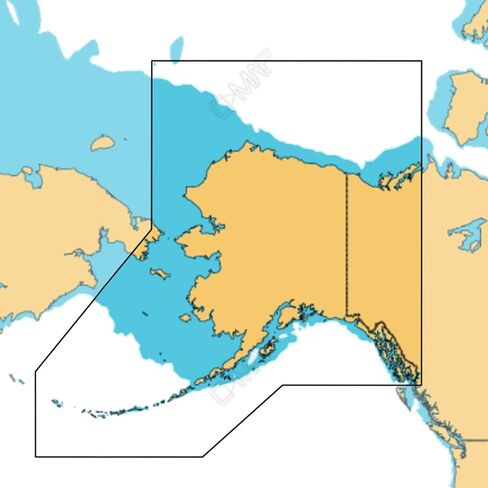 C-MAP Reveal Coastal - Nova Scotia to Chesapeake Bay, Map Card for Marine GPS Navigation in Kuwait