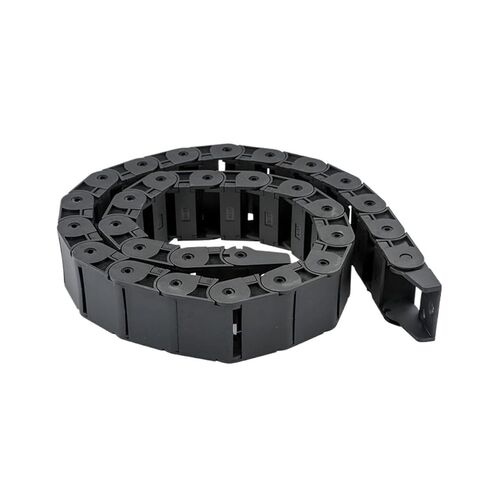 1 Meter Cable Chain Semi-Enclosed 15x20 15x30 Wire Transmission Carrier Plastic Drag Wire for Machine Parts Wire Carrier(46mm,15x30 mm) in Saudi Arabia