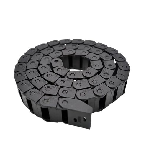 Transmission Chains 10 x 10mm 1M Open On Both Side Plastic Towline Cable Drag Chain in Saudi Arabia