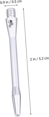 Gatuida 3pcs Aluminium Alloy Shafts Darts Shafts Replacement Thread Professional Dart in Saudi Arabia