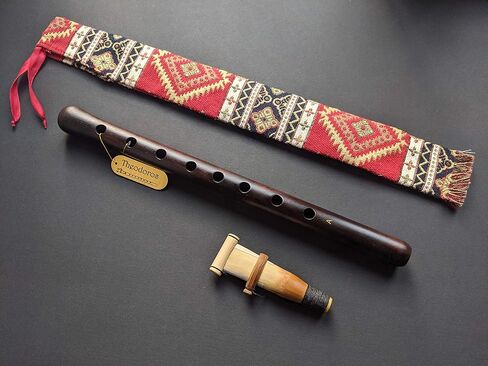 Armenian Duduk Pro – Handmade Apricot Wood, Key of A, with Professional Reed, National Case & Playing Instruction in Kuwait