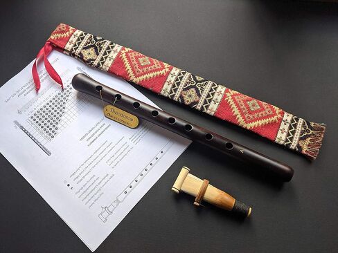Armenian Duduk Pro – Handmade Apricot Wood, Key of A, with Professional Reed, National Case & Playing Instruction in Kuwait