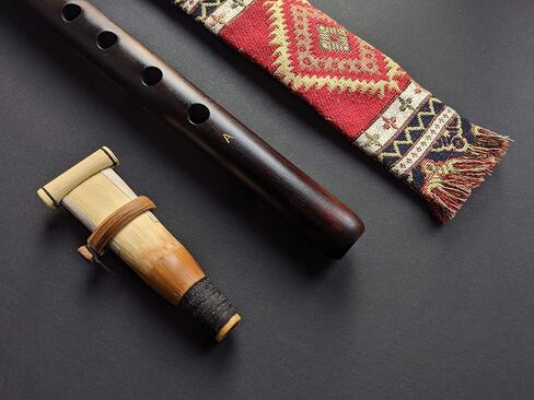 Armenian Duduk Pro – Handmade Apricot Wood, Key of A, with Professional Reed, National Case & Playing Instruction in Kuwait
