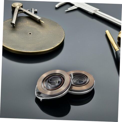 TEHAUX 2Pcs Stainless Steel Quill Springs for Drill Press and Milling Machine Durable Coil Spring for Feed Return Versatile Torsional Springs for Machining Tasks in Saudi Arabia