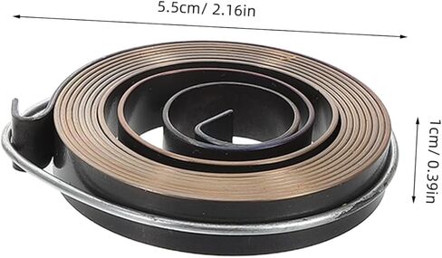 HOMSFOU 2Pcs Durable Tension Springs for Drill Press and Milling Machine Coil Spring Assembly for Efficient Feed Return Steel Plate Processing Versatile Use Engineering in Saudi Arabia