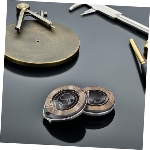 HOMSFOU 2Pcs Durable Tension Springs for Drill Press and Milling Machine Coil Spring Assembly for Efficient Feed Return Steel Plate Processing Versatile Use Engineering in Saudi Arabia