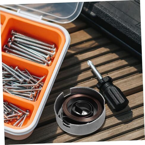 POPETPOP 1Set Drill Press Return Spring Assembly High Load Capacity Quill Feed Return Coil Spring for Versatile Compatibility and Easy Installation in Saudi Arabia